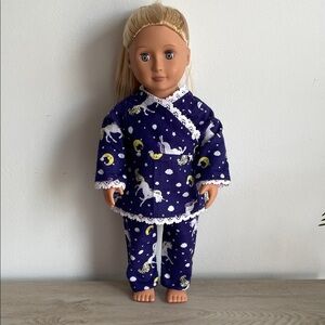 Unicorn Print Pajamas